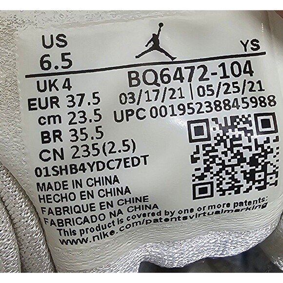 Nike Air Jordan 1 Mid “Kentucky Blue” – Youth 6.5Y (BQ6472-104) - Picture 8 of 8